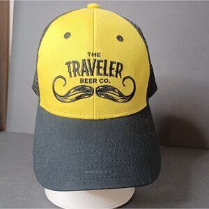 THE TRAVELER BEER CO. MESH SNAPBACK BASEBALL HAT CAP AMERICAN CRAFT SHANDY